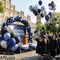 60 Pack 12-Inch Black, Blue & Silver Latex Balloons – Royal Blue, Metallic Blue & Silver Party Balloon Set with Ribbon for Birthday, Baby Shower, Graduation & Event Decorations